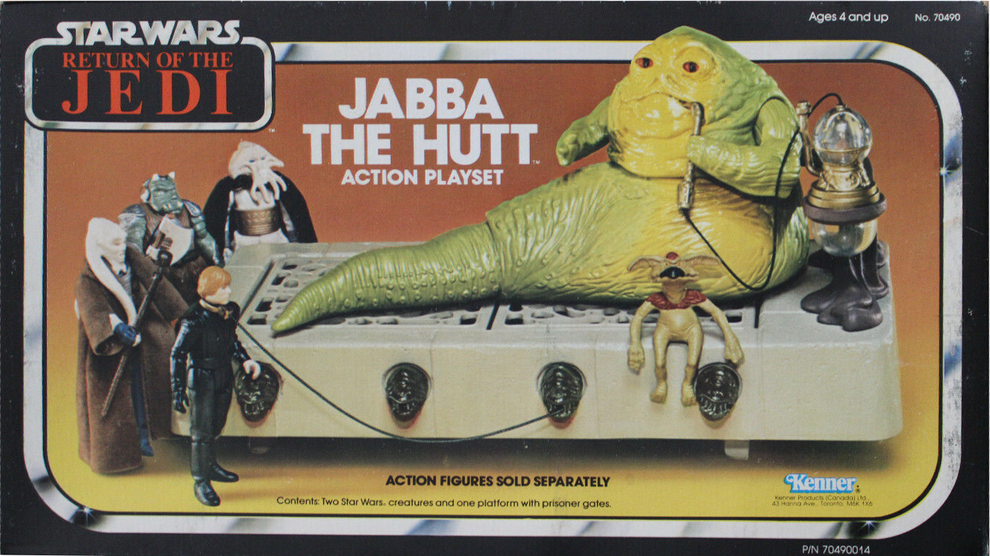 Jabba The Hutt Vehicle Toy Star Wars Vintage Action Figure Return Of