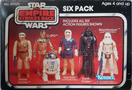Star Wars Kenner Vintage Collection 6 Pack (Red)