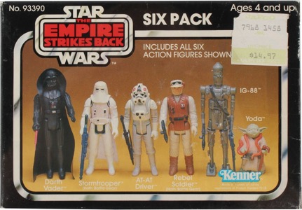 Star Wars Kenner Vintage Collection 6 Pack (Yellow)