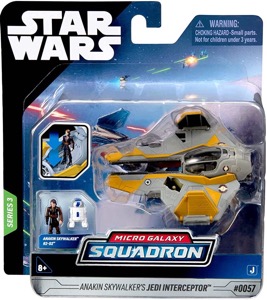 Star Wars Micro Galaxy Squadron Anakin Skywalker's Jedi Interceptor