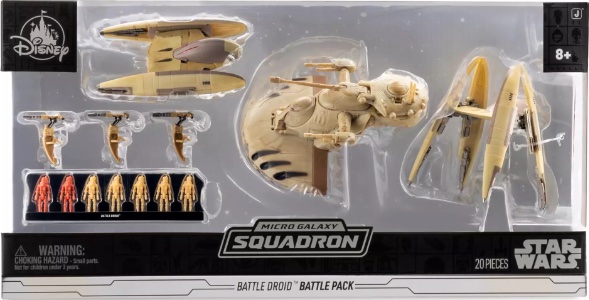 Star Wars Micro Galaxy Squadron Battle Droid Battle Pack