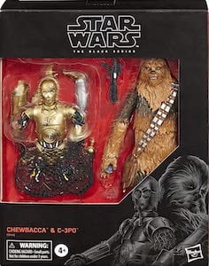 Star Wars 6" Black Series Chewbacca & C-3PO