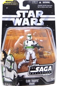 Star Wars The Saga Collection Clone Trooper Sergeant