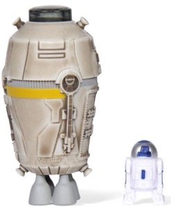 Star Wars Micro Galaxy Squadron Escape Pod with R2-D2
