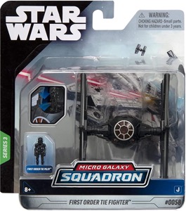 Star Wars Micro Galaxy Squadron First Order Tie Fighter