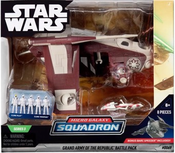 Star Wars Micro Galaxy Squadron Grand Army of the Republic Battle Pack (LAAT)