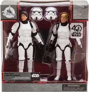 Star Wars Elite Han and Luke Stormtrooper Disguise