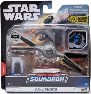 Star Wars Micro Galaxy Squadron Outland Tie Fighter (Moff Gideon)