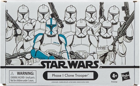 Star Wars The Vintage Collection Phase I Clone Trooper 4 pack