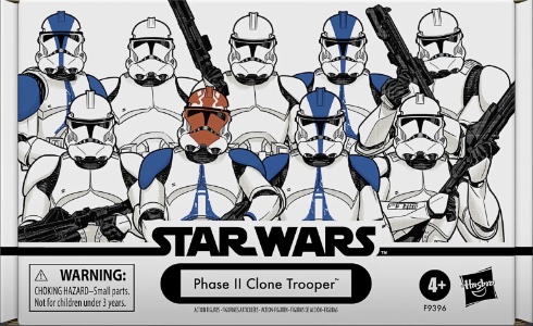 Star Wars The Vintage Collection Phase II Clone Trooper 4 Pack