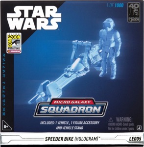 Star Wars Micro Galaxy Squadron Speeder Bike (Hologram)