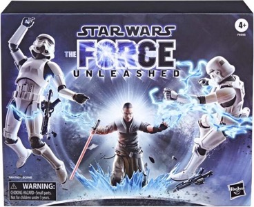 Star Wars 6" Black Series Starkiller & Troopers Set (Force Unleashed)
