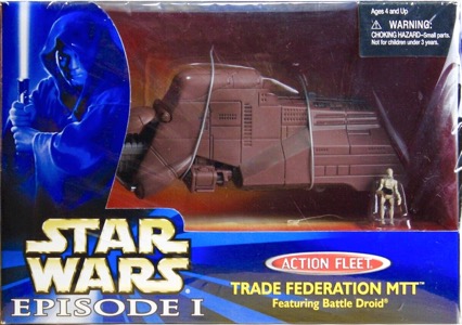 Star Wars Action Fleet Trade Federation MTT