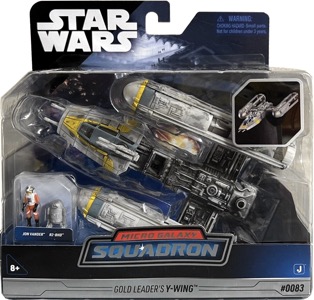 Star Wars Micro Galaxy Squadron Y-Wing (Gold Leader)