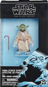 Star Wars 6" Black Series Yoda (Force Spirit)