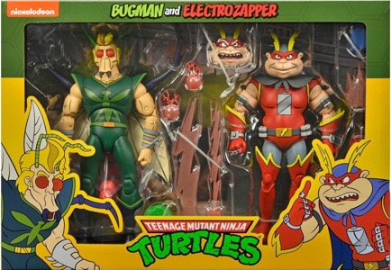 Teenage Mutant Ninja Turtles NECA Bugman and Electro (Cartoon)