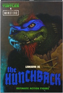 Teenage Mutant Ninja Turtles NECA Leonardo as The Hunchback (Universal Monsters)