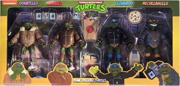 Teenage Mutant Ninja Turtles NECA Punk Disguise Turtles (Cartoon)