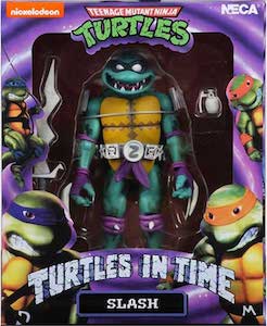 Teenage Mutant Ninja Turtles NECA Slash (Turtles in Time)