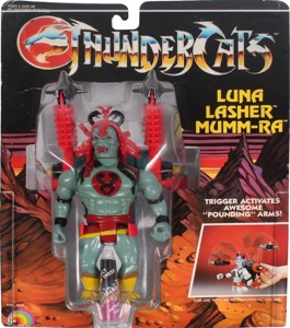 Thundercats LJN Luna Lasher Mumm-Ra