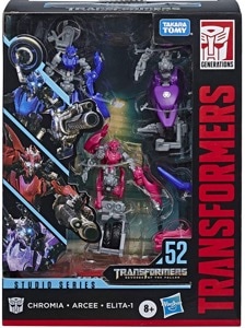 Transformers Studio Series Arcee Chromia Elita-1 3 Pack
