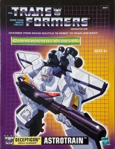 Transformers Vintage G1 Reissue Astrotrain