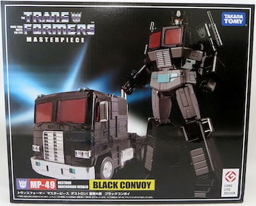 Transformers Masterpiece Black Convoy MP-49 (Nemesis Prime)