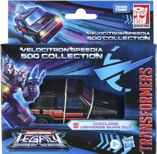 Transformers Legacy Series Diaclone Universe Burn Out (Deluxe Class - Velocitron Speedia 500 Collection)