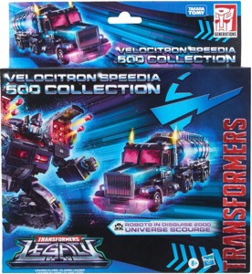 Transformers Legacy Series Disguise 2000 Universe Scourge (Leader Class - Velocitron Speedia 500 Collection)