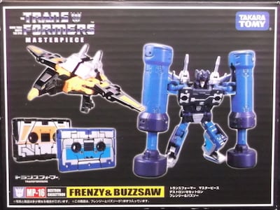 Transformers Masterpiece Frenzy and Buzzsaw MP-16