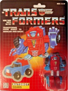 Transformers G1 Gears