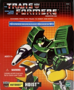 Transformers Vintage G1 Reissue Hoist
