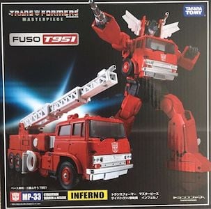Transformers Masterpiece Inferno MP-33