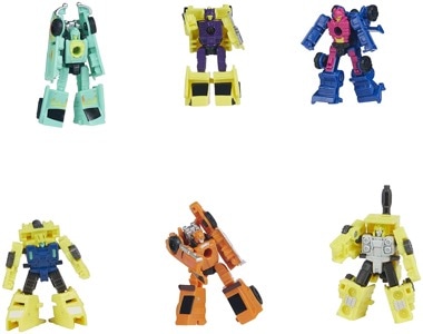 Transformers War for Cybertron: Earthrise Micron Micromasters 6 Pack