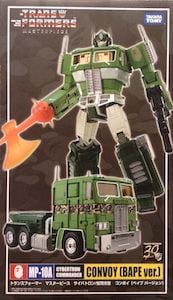 Transformers Masterpiece Optimus Prime Convoy Bape Green MP-10A