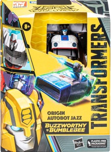 Transformers Legacy Series Origin Autobot Jazz (Buzzworthy)