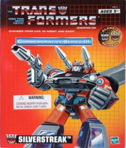 Transformers Vintage G1 Reissue Silverstreak