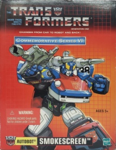 Transformers Vintage G1 Reissue Smokescreen