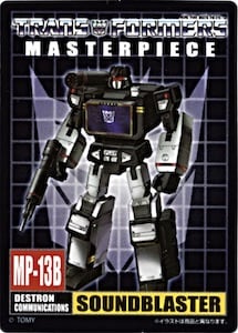 Transformers Masterpiece Soundblaster MP-13B
