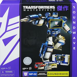 Transformers Masterpiece Soundwave MP-02
