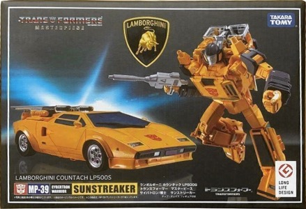 Transformers Masterpiece Sunstreaker MP-39