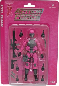 Action Force Action Force Steel Brigade Female (Breast Cancer Charity)