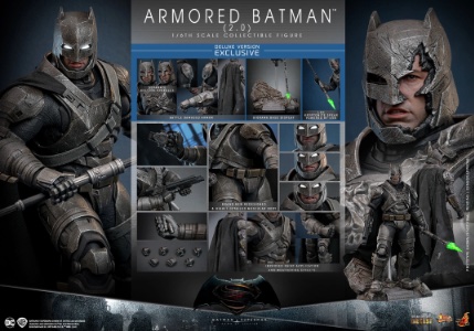 DC Hot Toys DC Comics Armored Batman (Deluxe - 2.0)