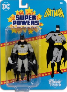 DC McFarlane Super Powers Batman (Black and Grey)