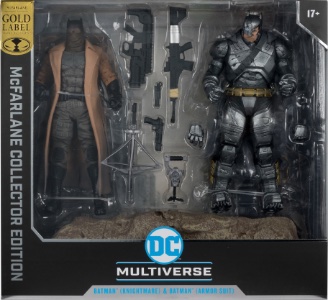 DC Multiverse Batman Knightmare & Armor Suit (Gold Label - Batman v Superman: Dawn of Justice)