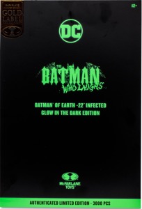 DC Multiverse Batman of Earth -22 Infected (Gold Label - Glow in the Dark)
