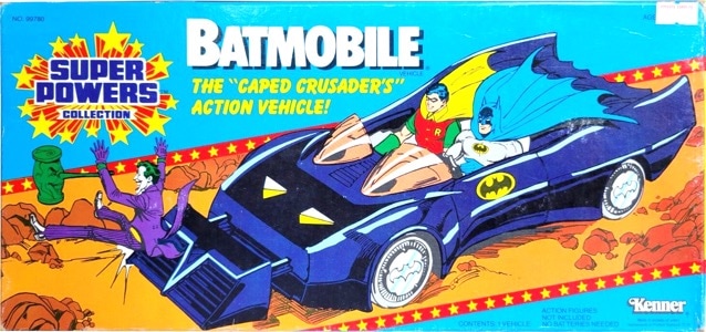 DC Kenner Super Powers Collection Batmobile