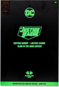 DC Multiverse Captain Carrot (Gold Label - Glow in the Dark - Justice League Incarnate)