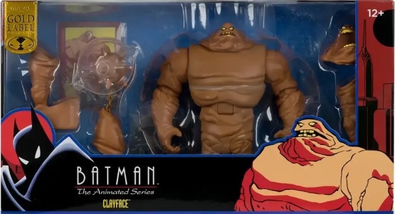 DC Batman: The Animated Series Clayface (Gold Label)