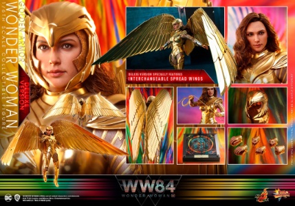 DC Hot Toys DC Comics Golden Armor Wonder Woman (Deluxe)